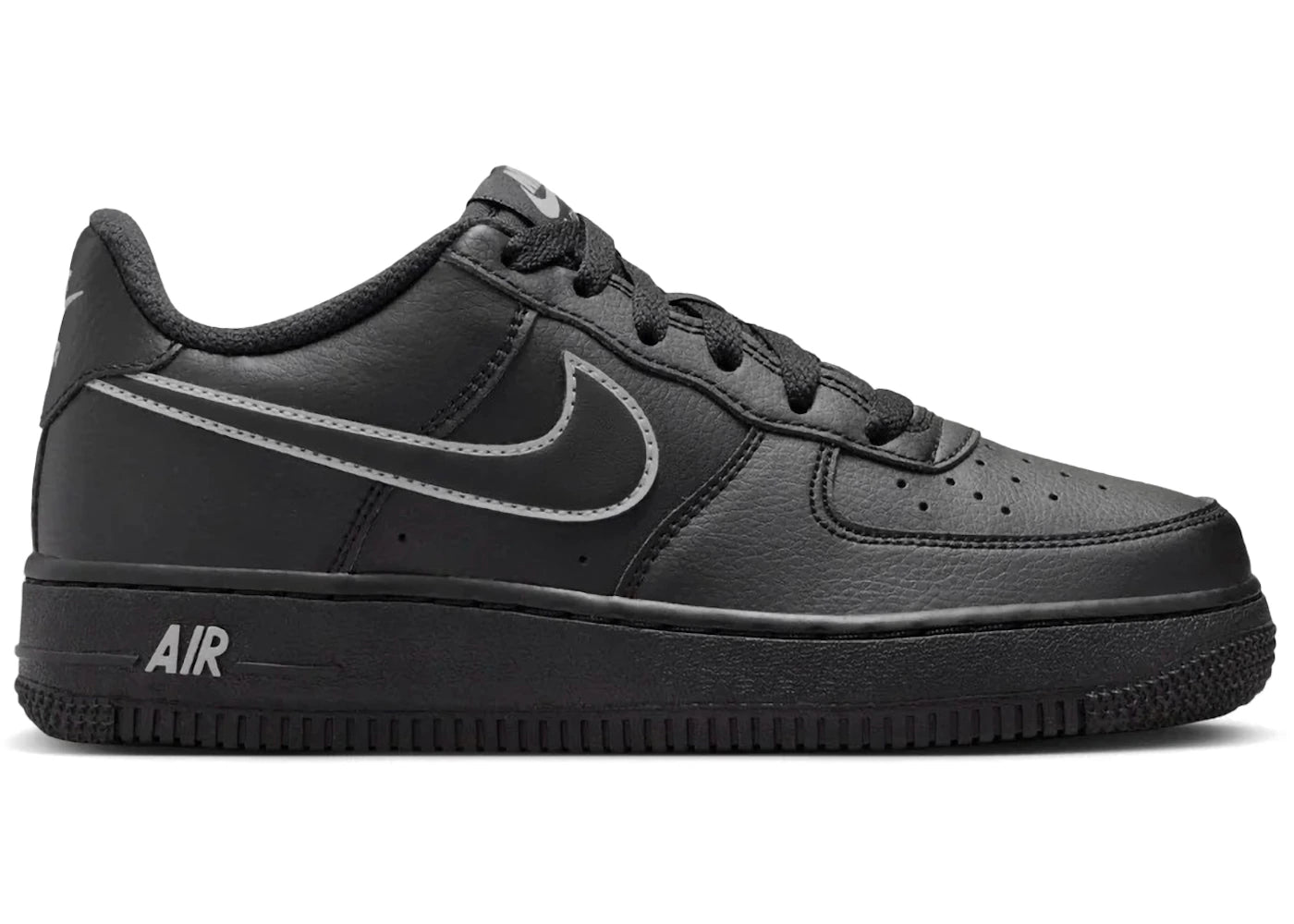 Nike Air Force 1 Low LE Black Light Smoke Grey (GS)