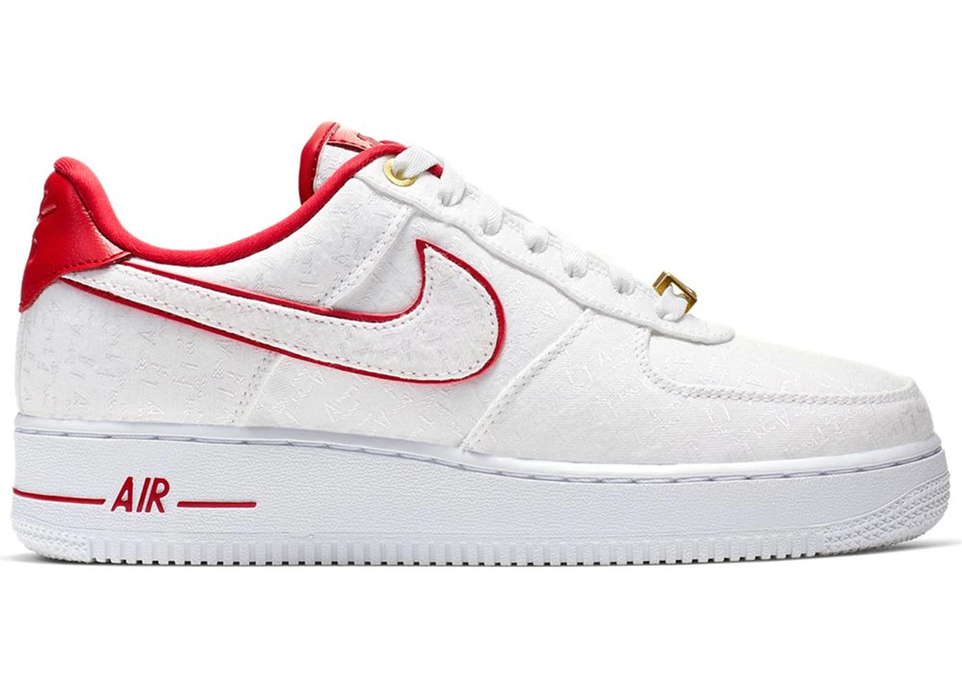 Nike Air Force 1 Low Lux White Red (Women's)