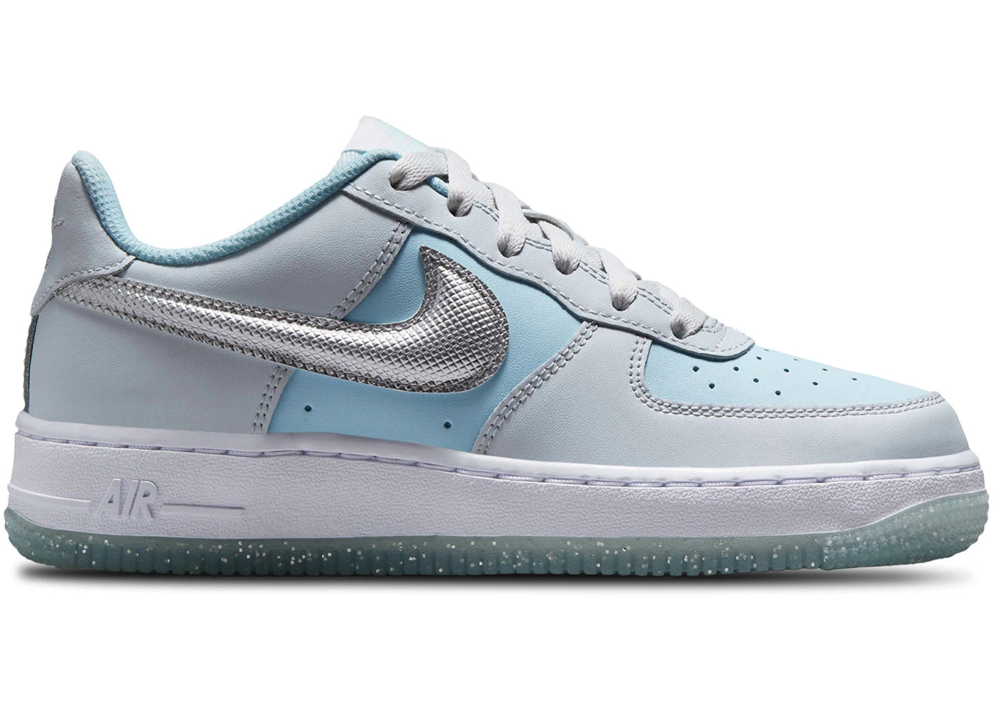 Nike Air Force 1 Low Pure Platinum Glacier Blue (GS)