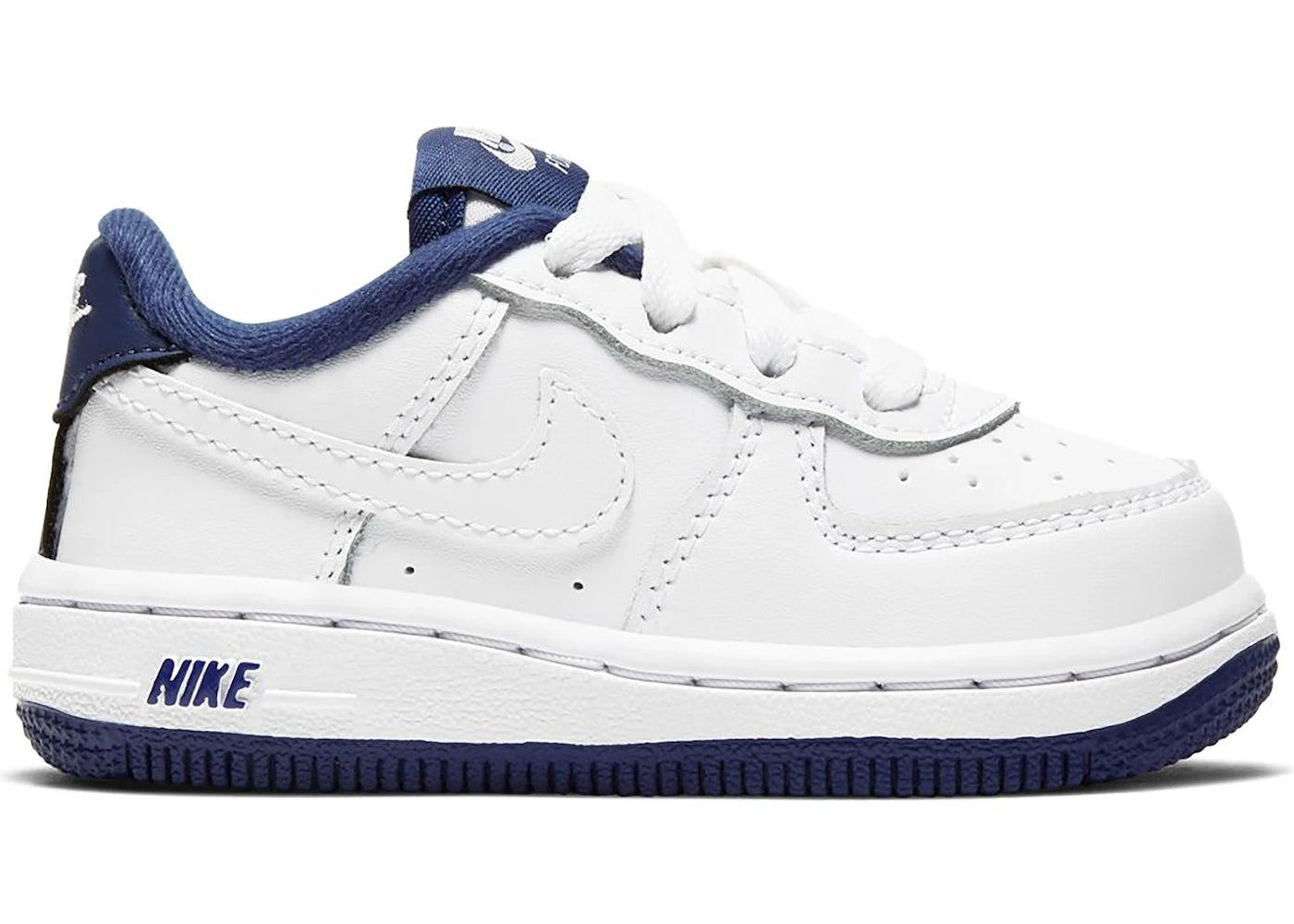 Nike Air Force 1 Low White Deep Royal Blue (TD)