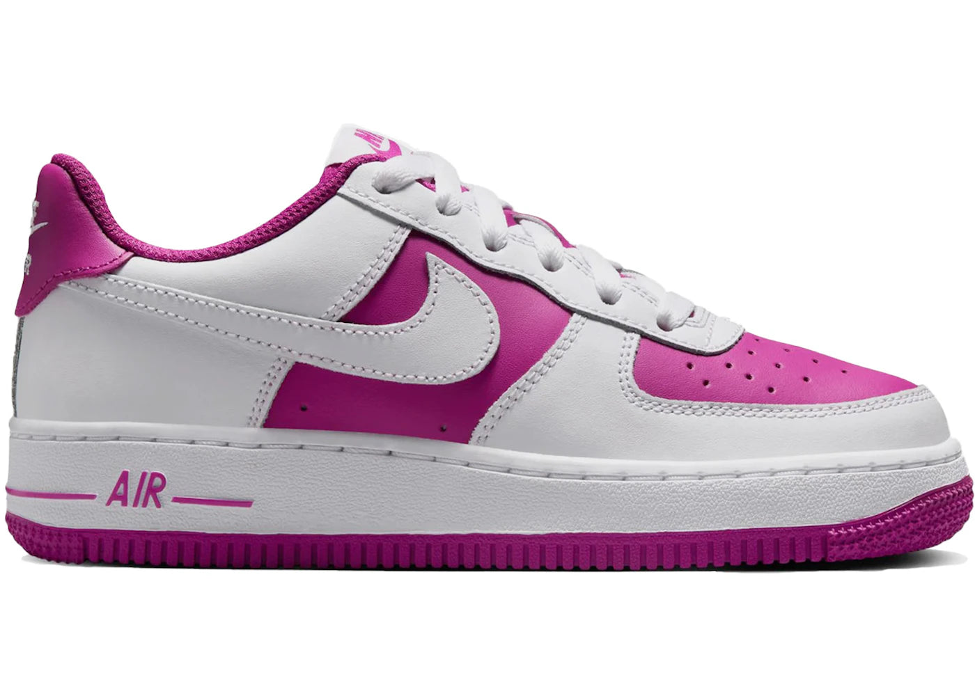 Nike Air Force 1 Low White Hot Fuchsia (GS)