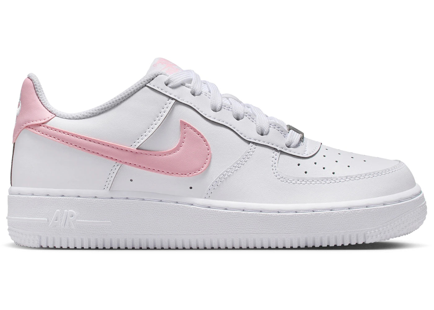 Nike Air Force 1 Low White Medium Soft Pink (GS)