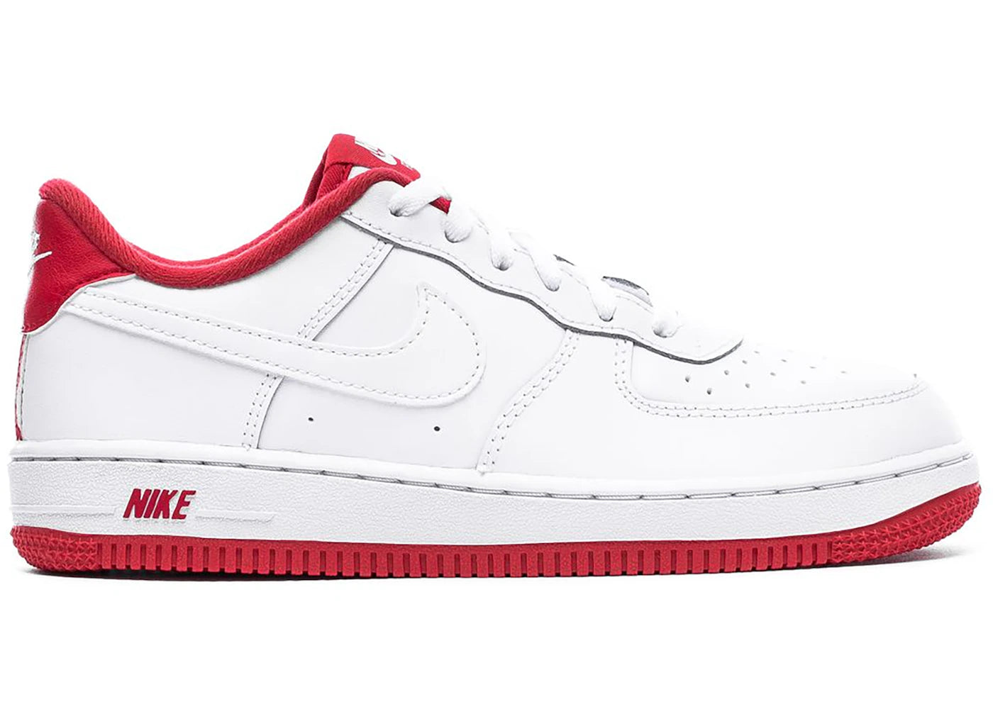 Nike Air Force 1 Low White University Red (PS)