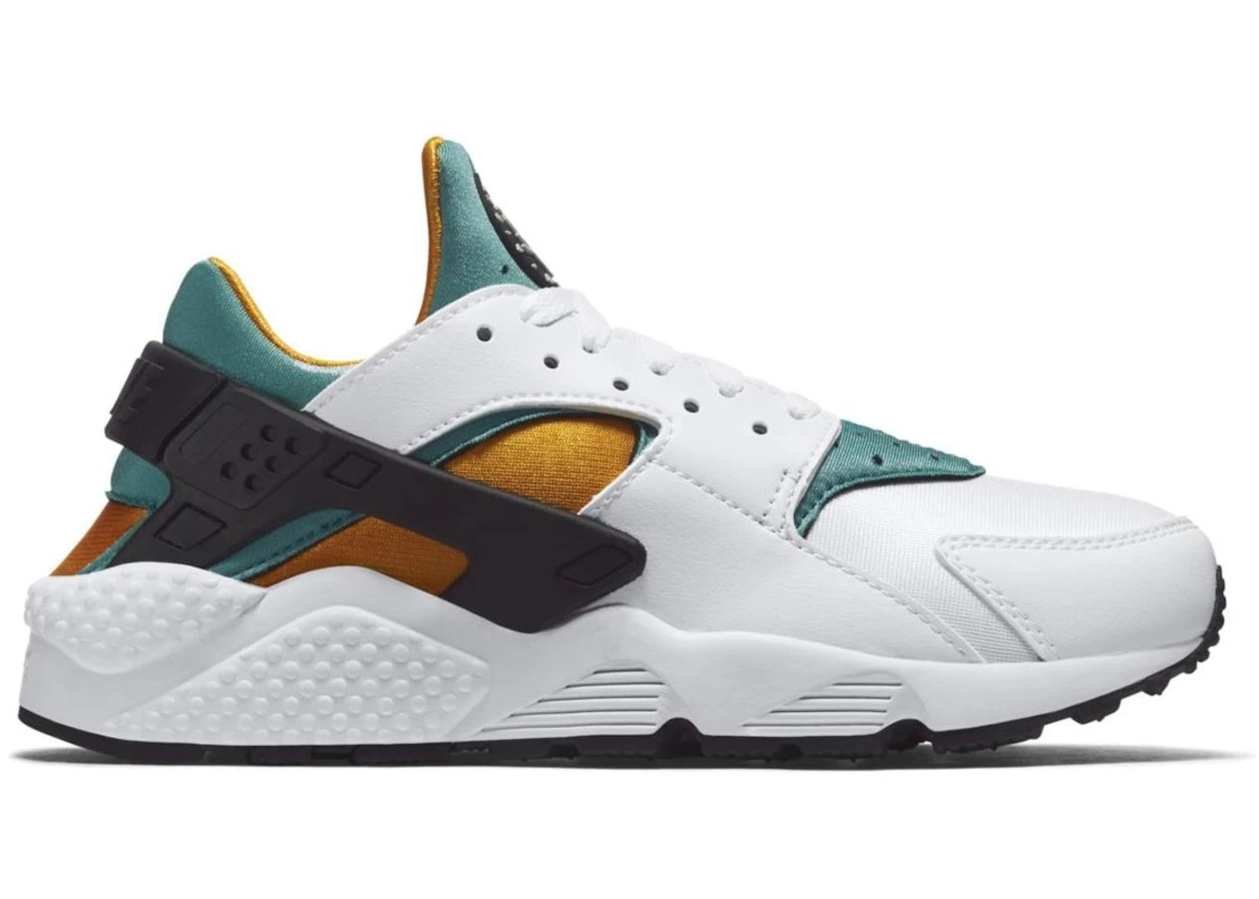 Nike Air Huarache White Turquoise Gold