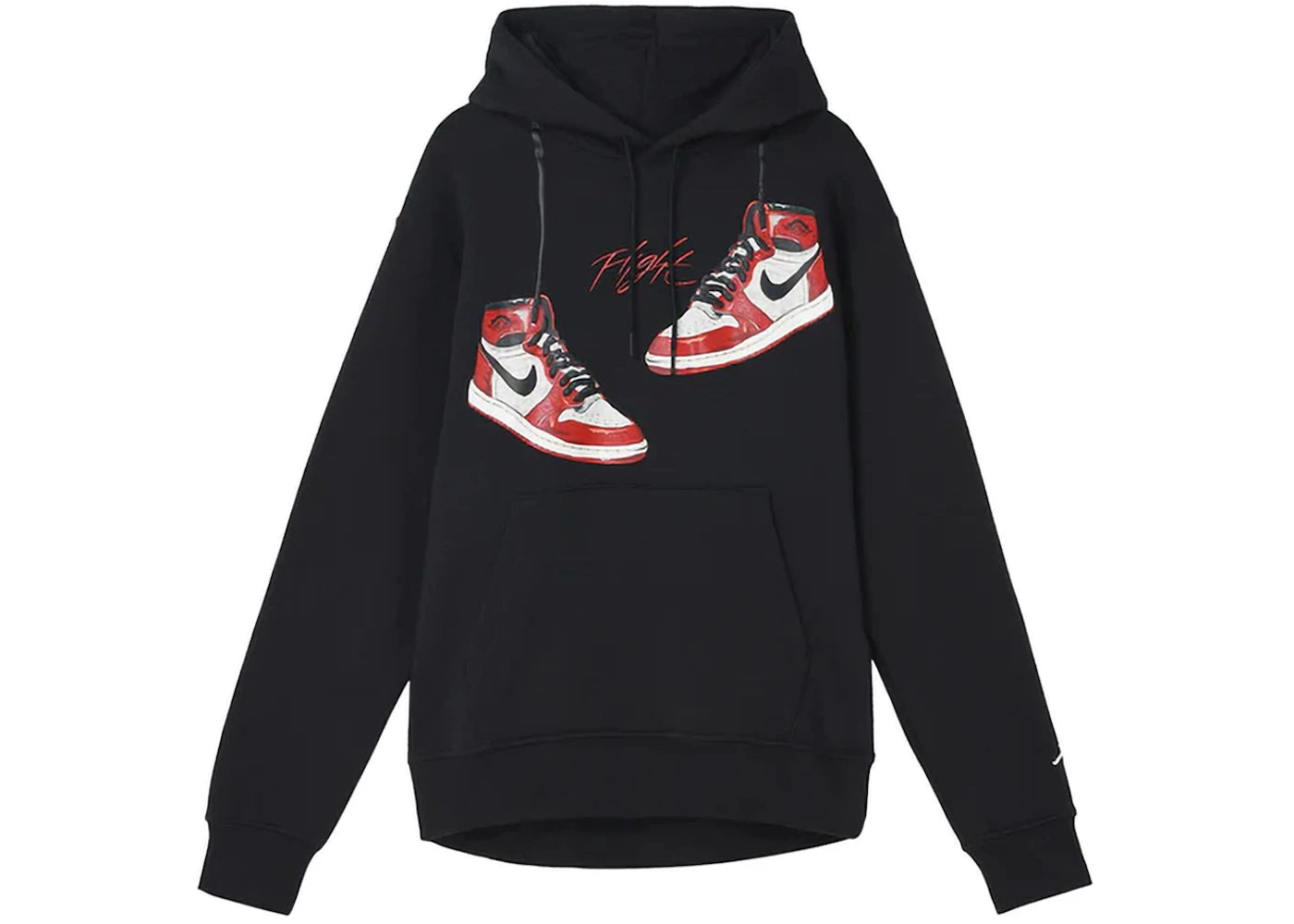 Nike Air Jordan Essentials Chicago Hoodie Black/Chicago Red