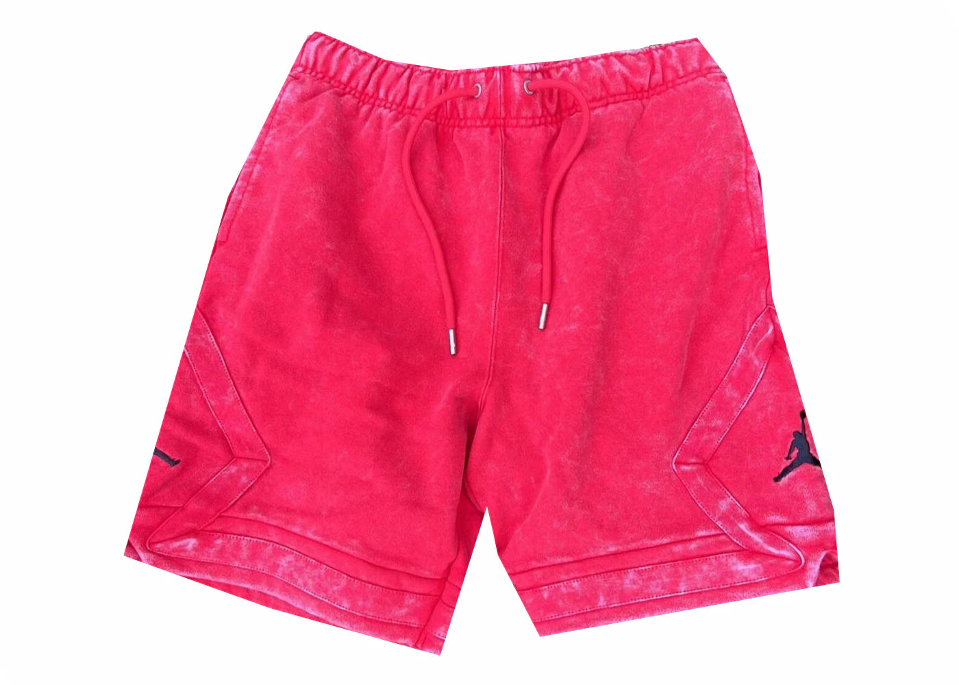 Nike Air Jordan Essentials Diamond Vintage Washed Fleece Shorts Gym Red