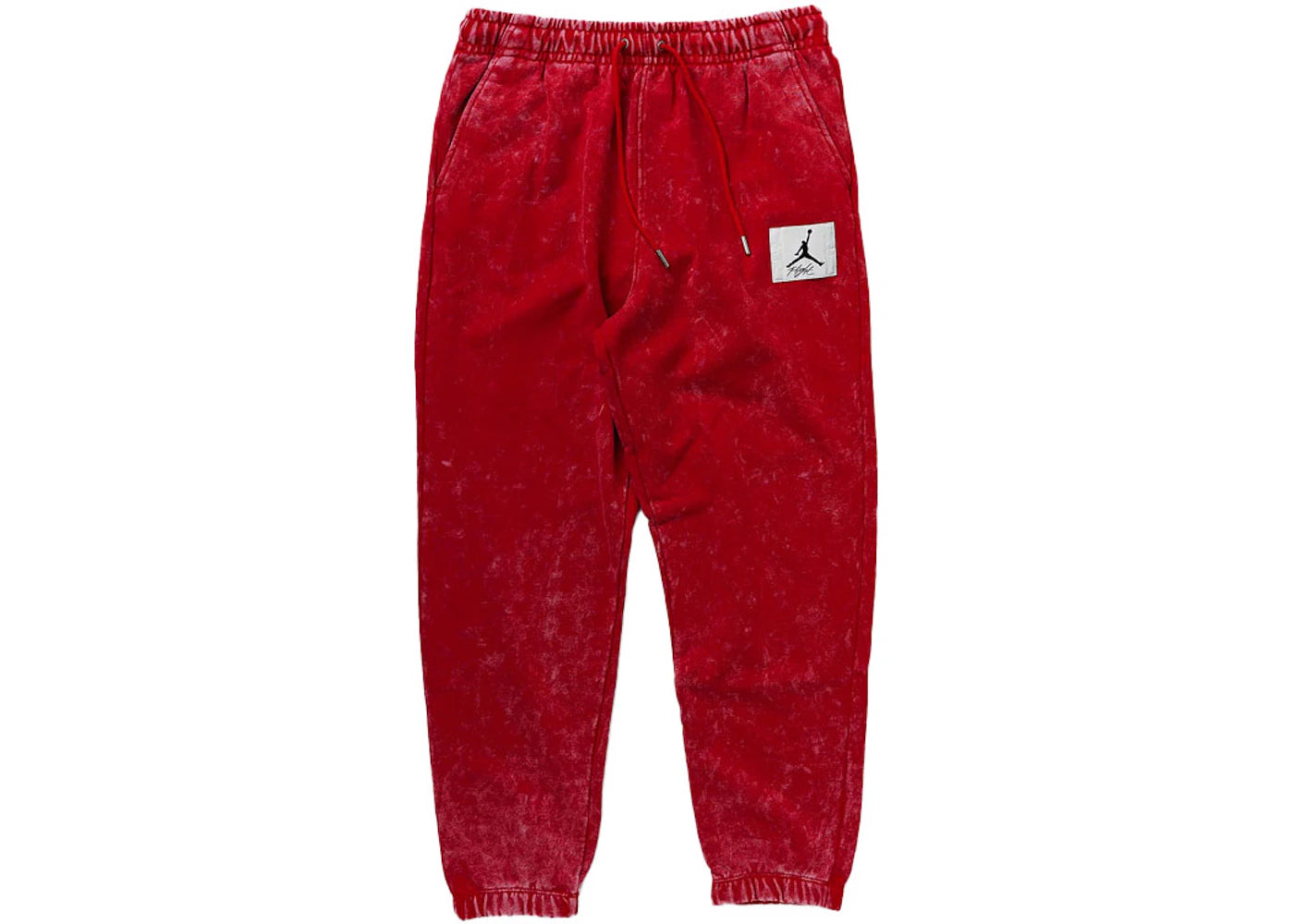 Nike Air Jordan Washed Fleece Essential Statement Sweatpants Red