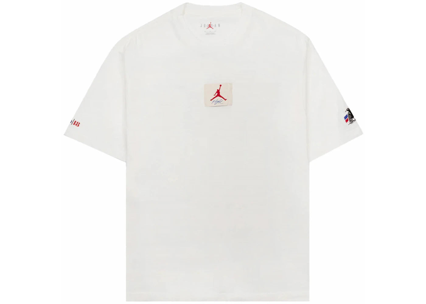 Nike Air Jordan x Two 18 Detroit 218 Tee Sail