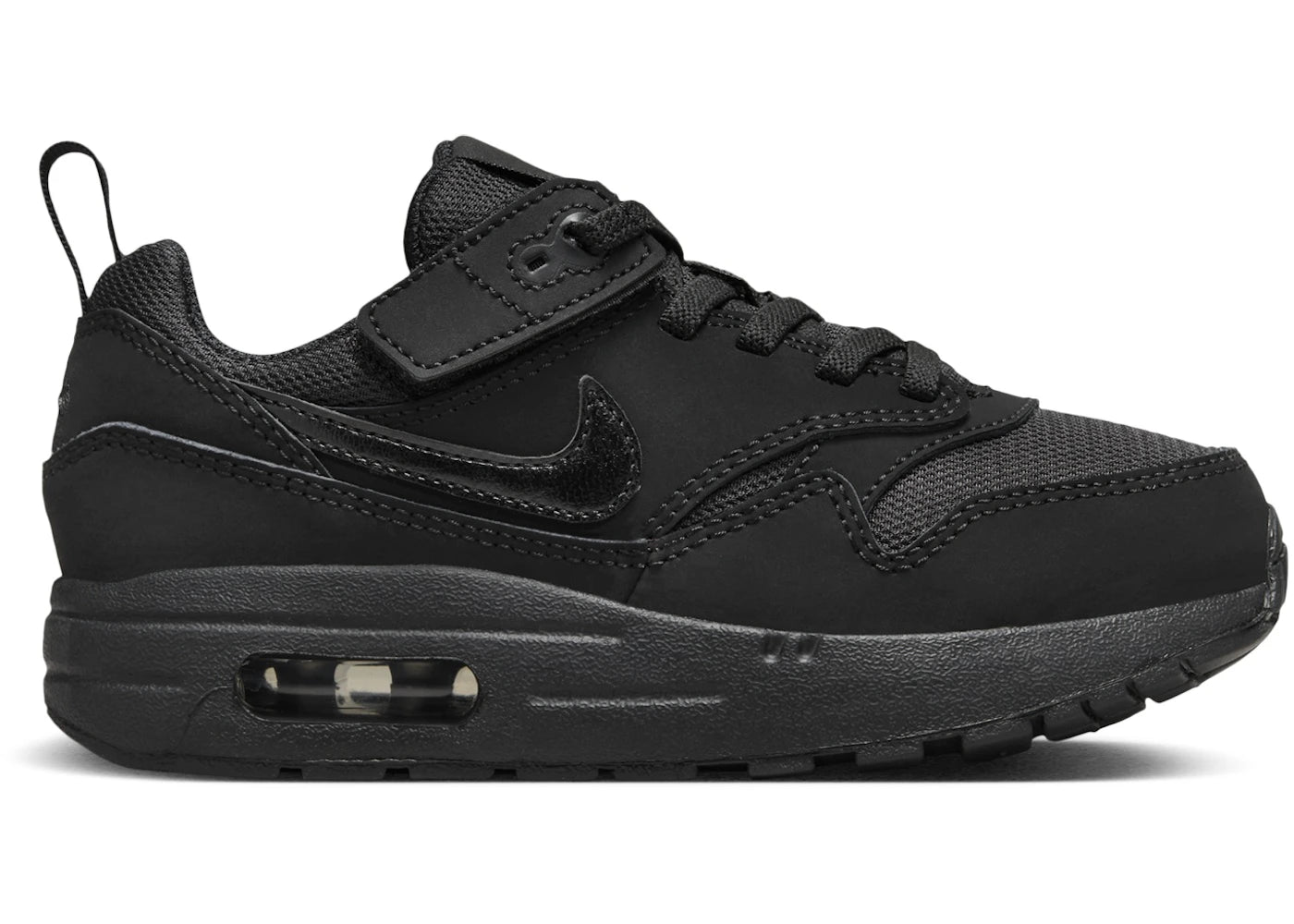 Nike Air Max 1 EasyOn Black (PS)