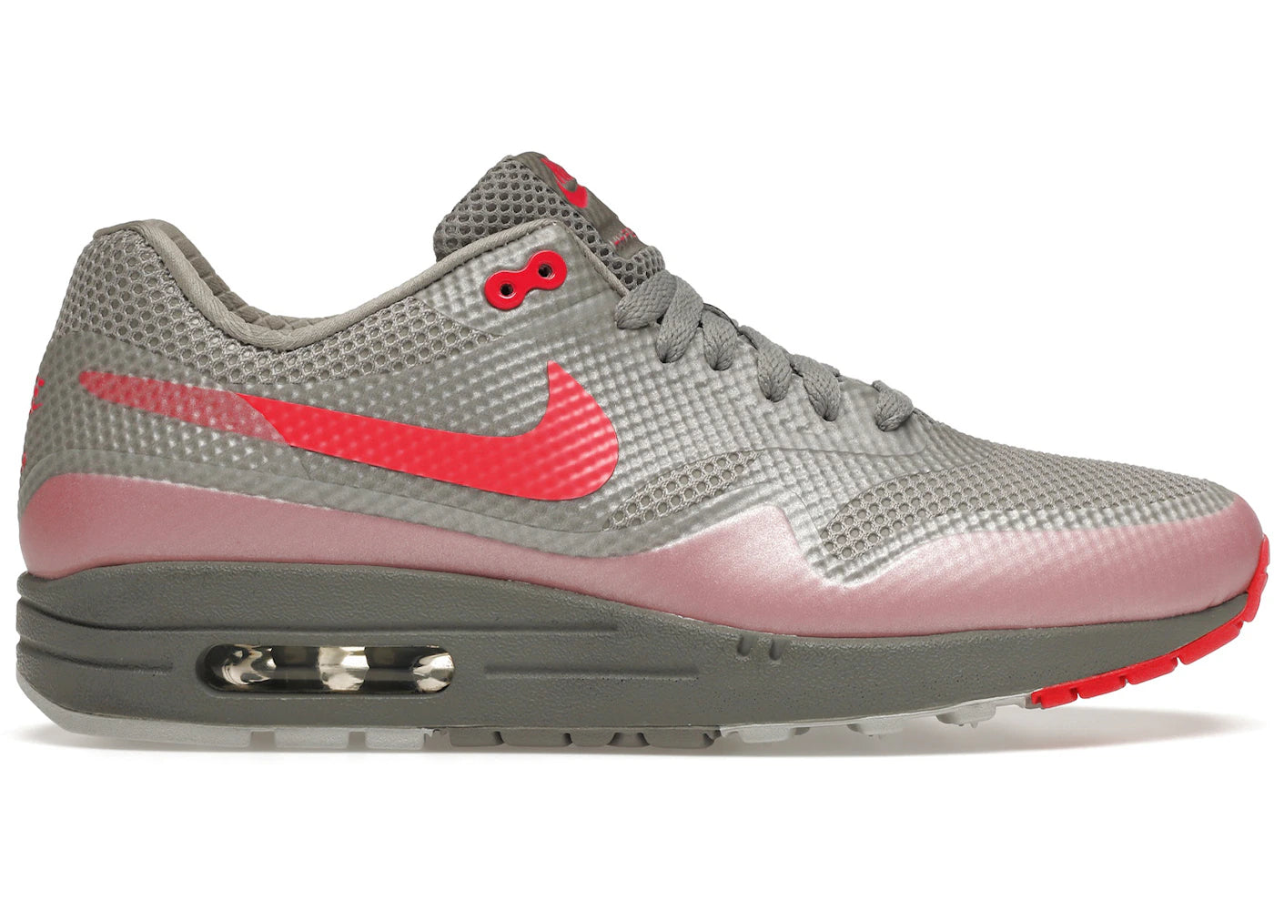 Nike Air Max 1 Hyperfuse Premium Grey Solar Red