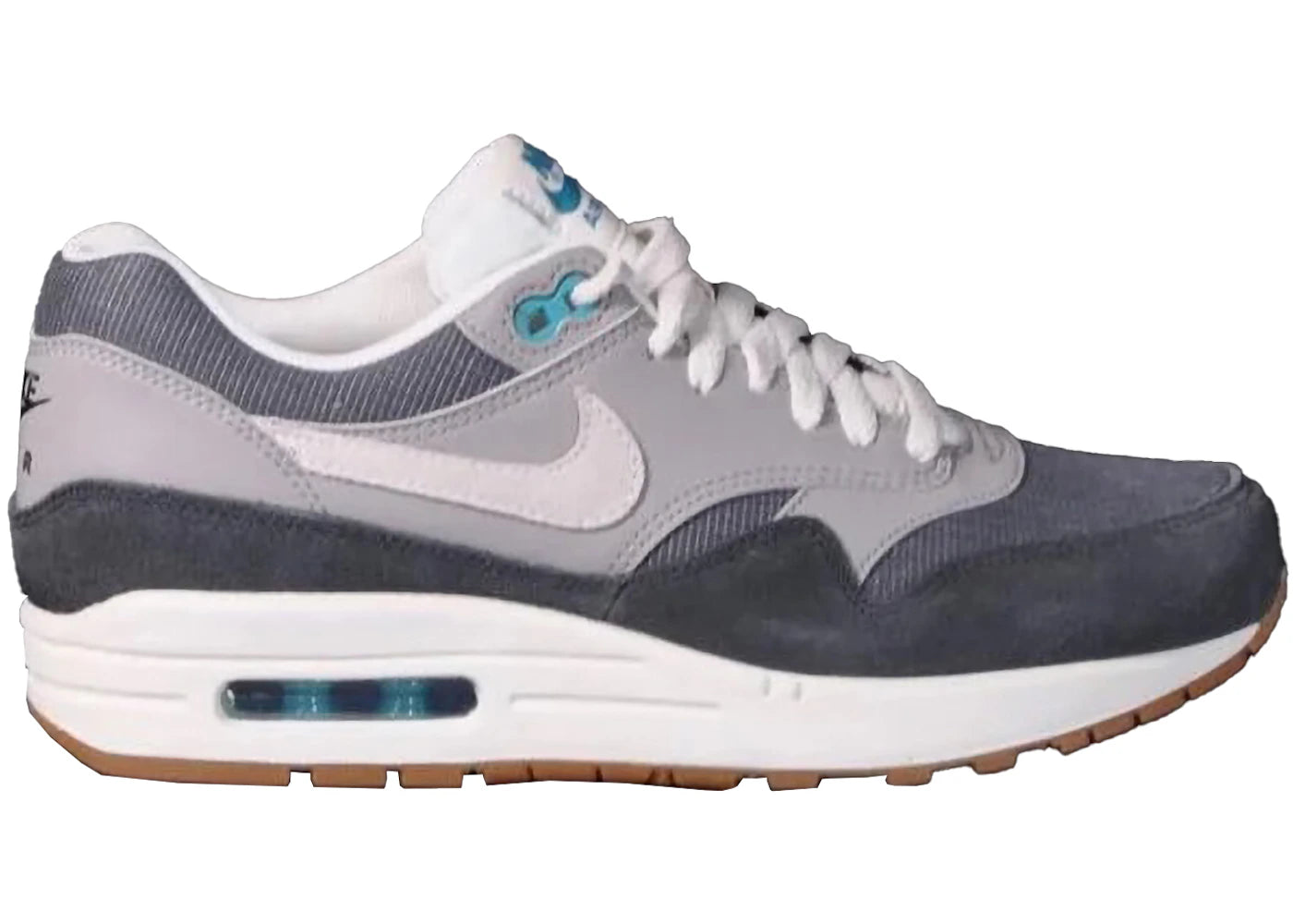 Nike Air Max 1 VNTG Grey Dark Grey Gum (Women's)