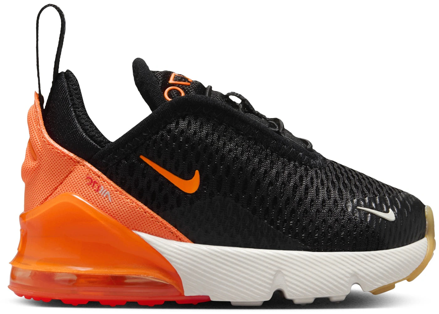 Nike Air Max 270 Black Bright Crimson Phantom Total Orange (TD)