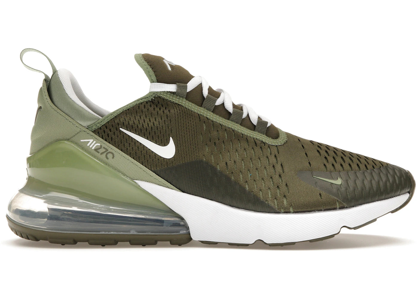 Nike Air Max 270 Medium Olive White Oil Green