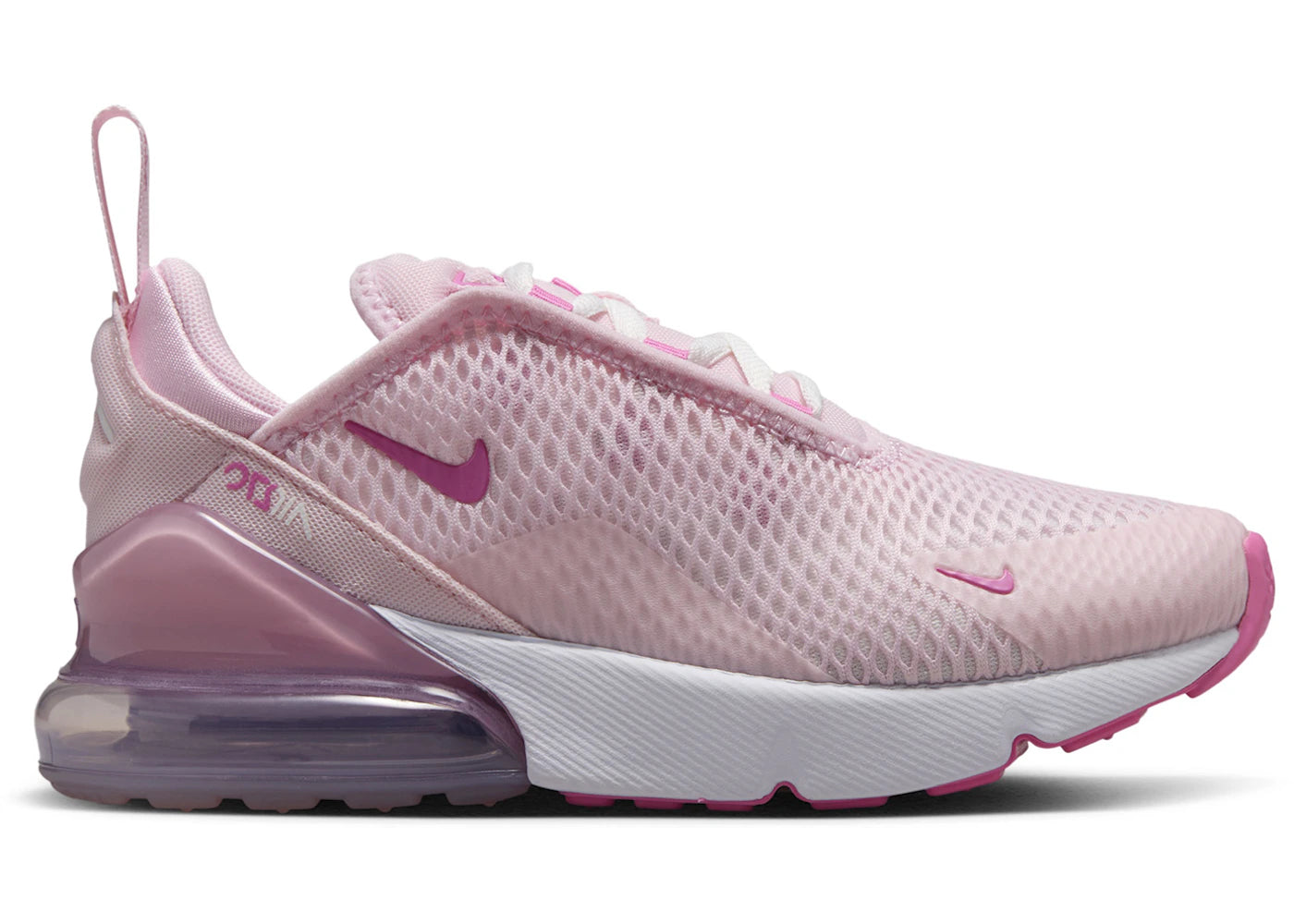 Nike Air Max 270 Pink Foam Summit White Platinum Violet Playful Pink (PS)