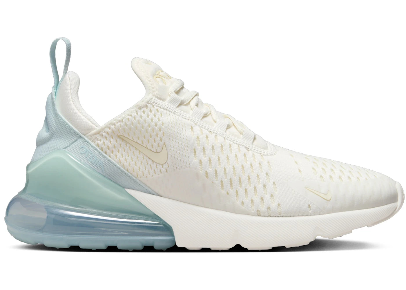 Nike Air Max 270 Sail Glacier Blue Flax Coconut Milk (Women's)