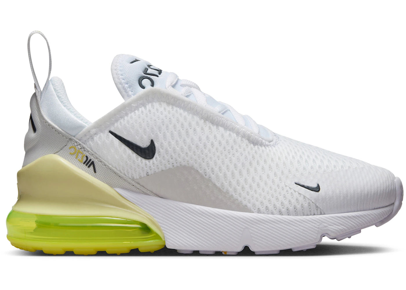 Nike Air Max 270 White Limelight Vast Grey Anthracite (PS)