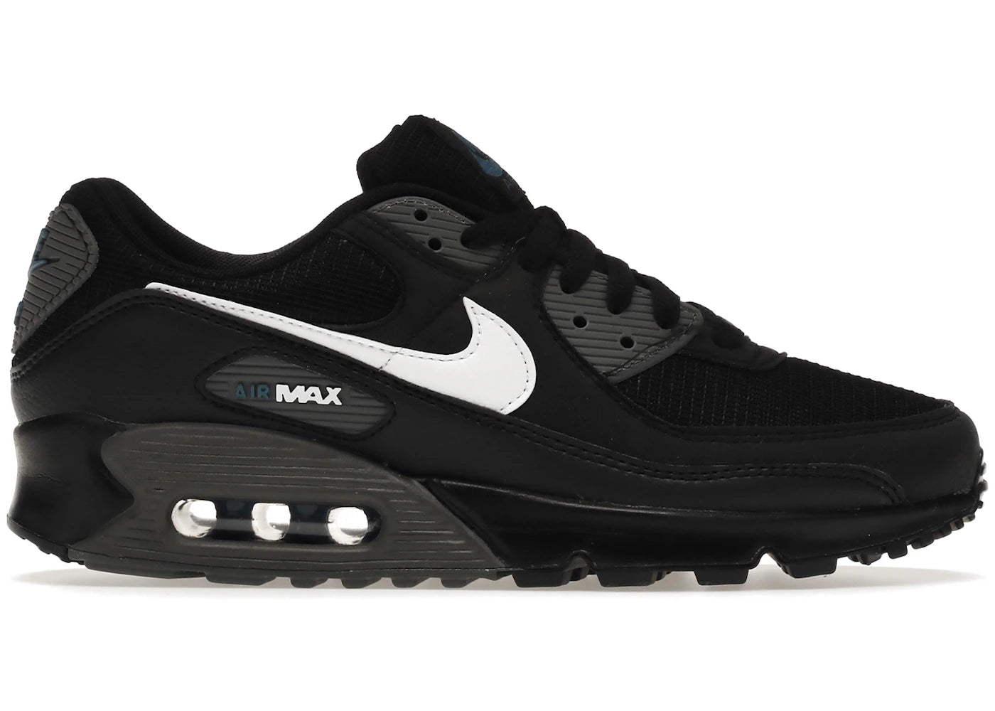 Nike Air Max 90 Black Marina Iron Grey White