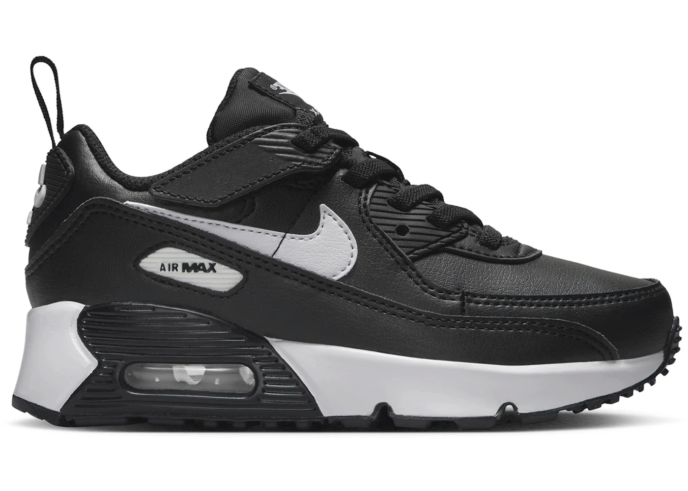 Nike Air Max 90 EasyOn Black White (2025) (PS)