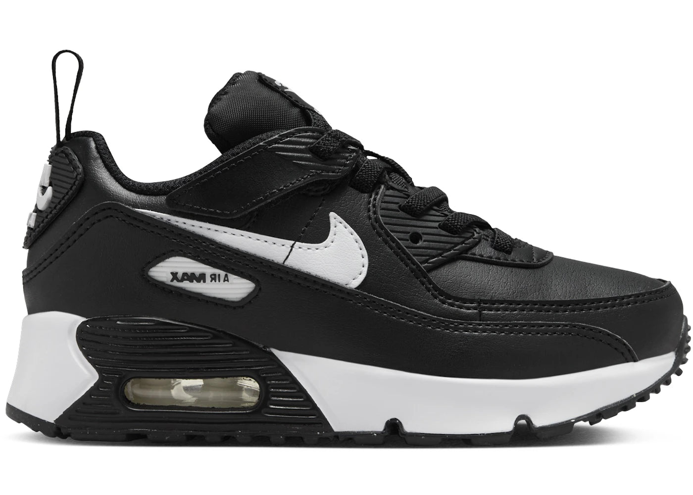 Nike Air Max 90 EasyOn Black White (PS)