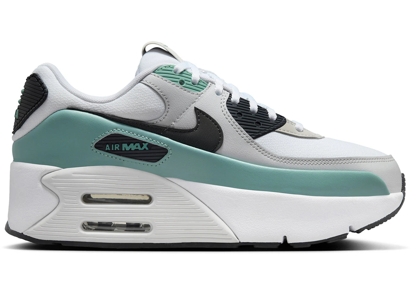 Nike Air Max 90 LV8 White Cannon Vast Grey Anthracite (Women's)