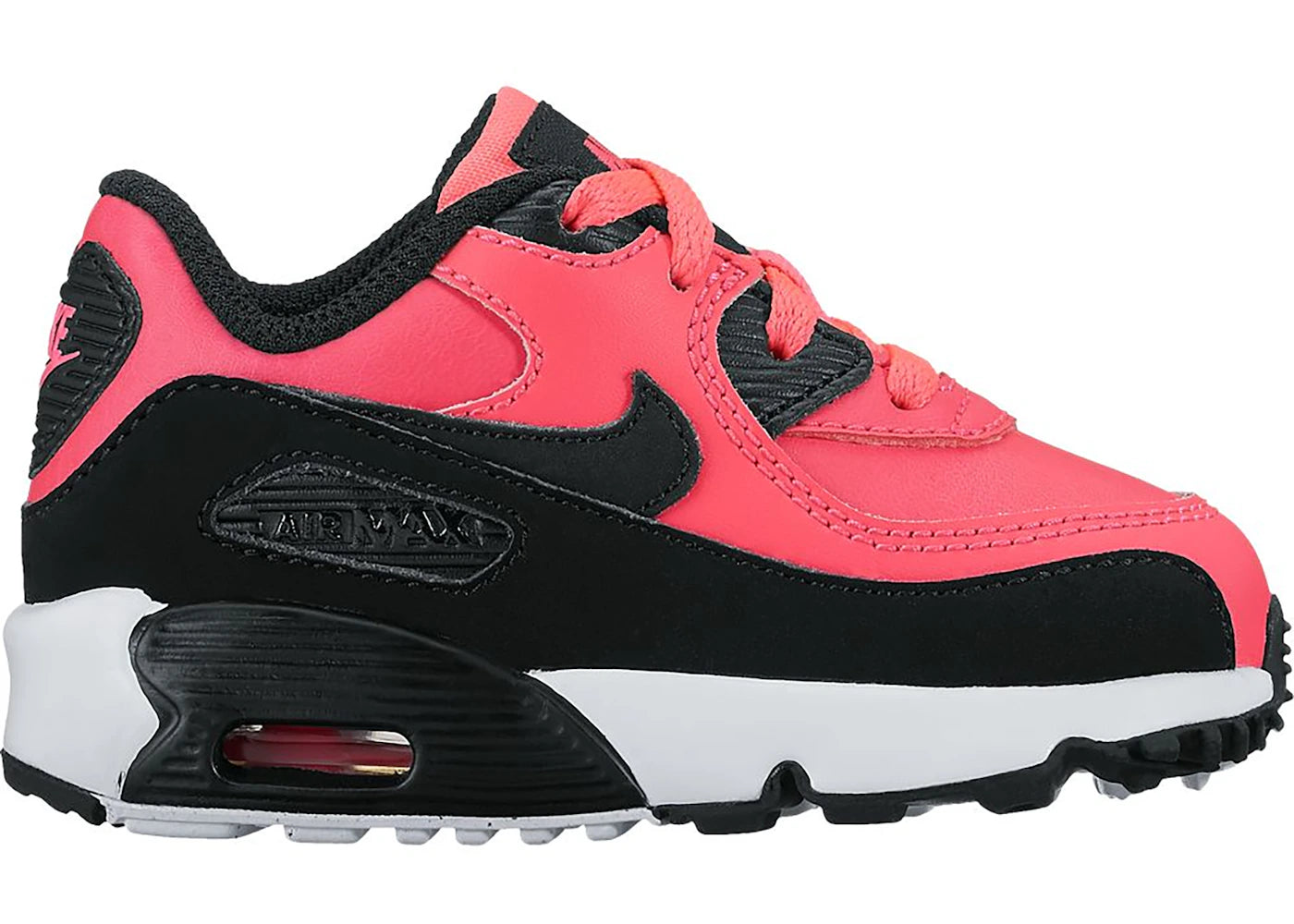 Nike Air Max 90 Leather Racer Pink Black (TD)