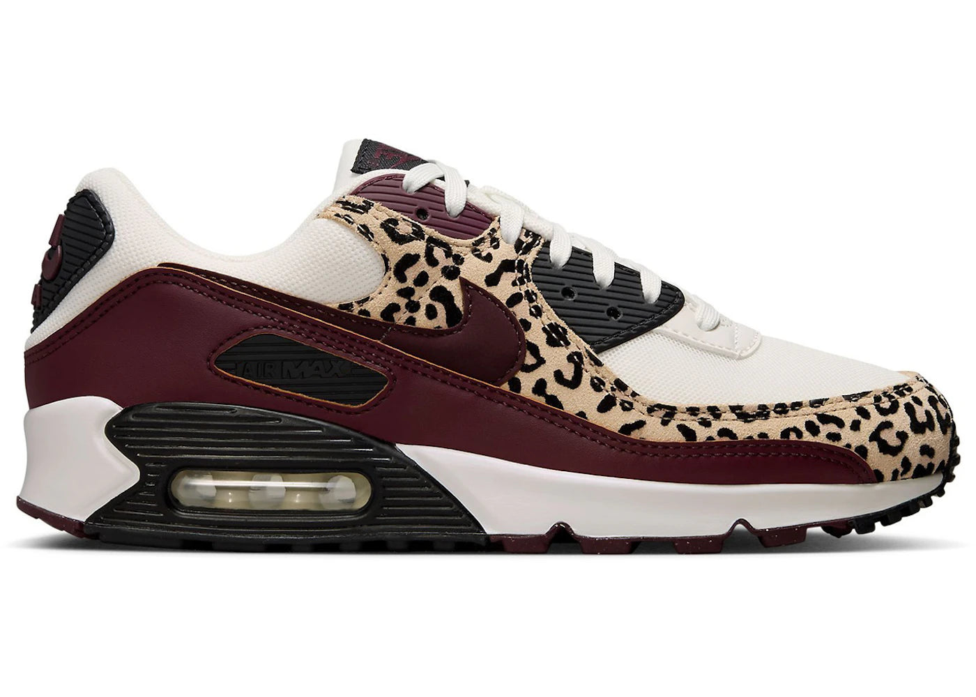 Nike Air Max 90 Leopard Burgundy (Women's)