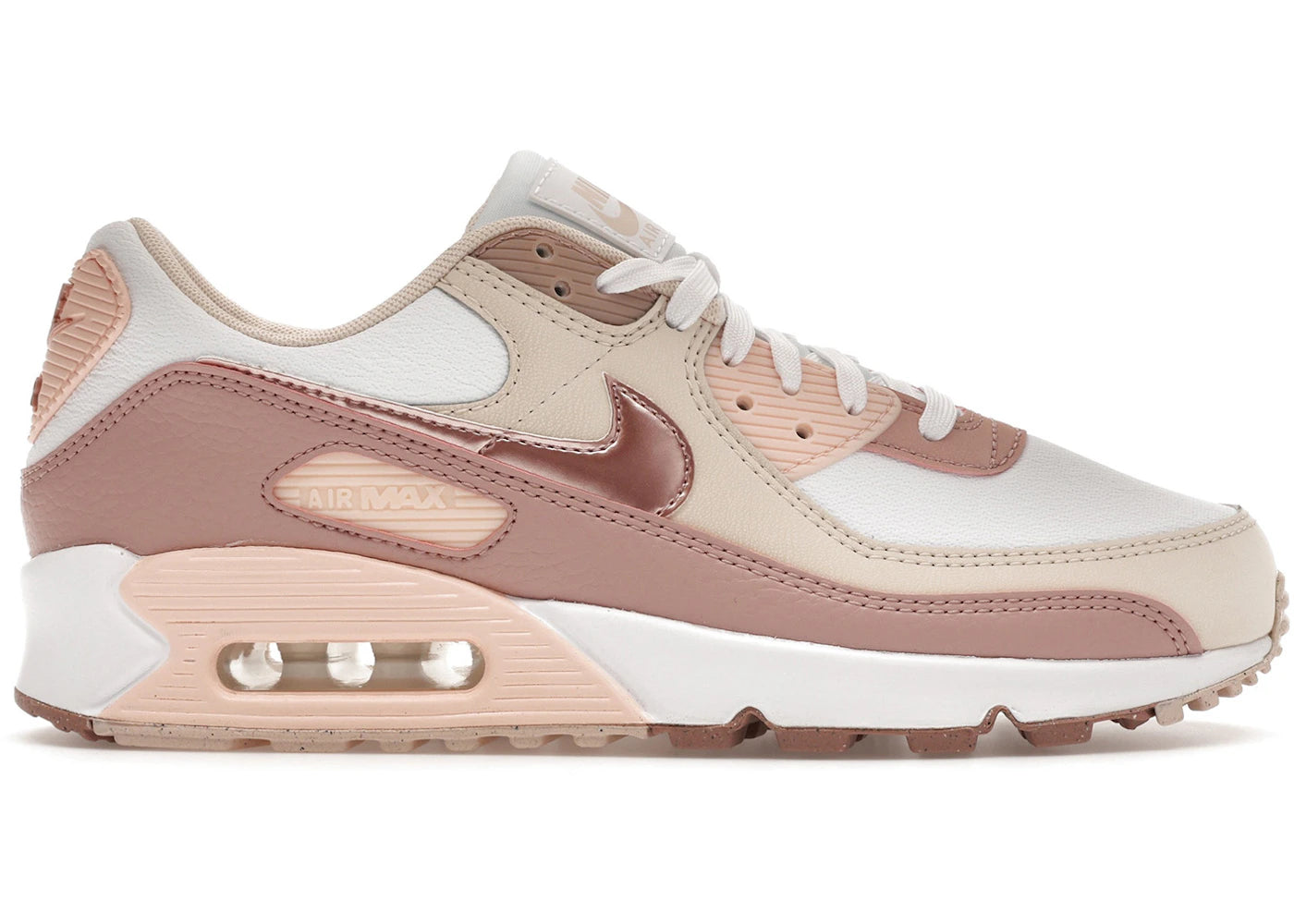 Nike Air Max 90 Next Nature Premium Washed Coral Particle Pink (Women's)