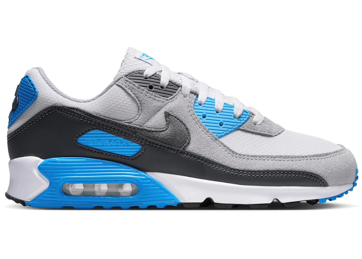 Nike Air Max 90 Platinum Tint Blue Lightning