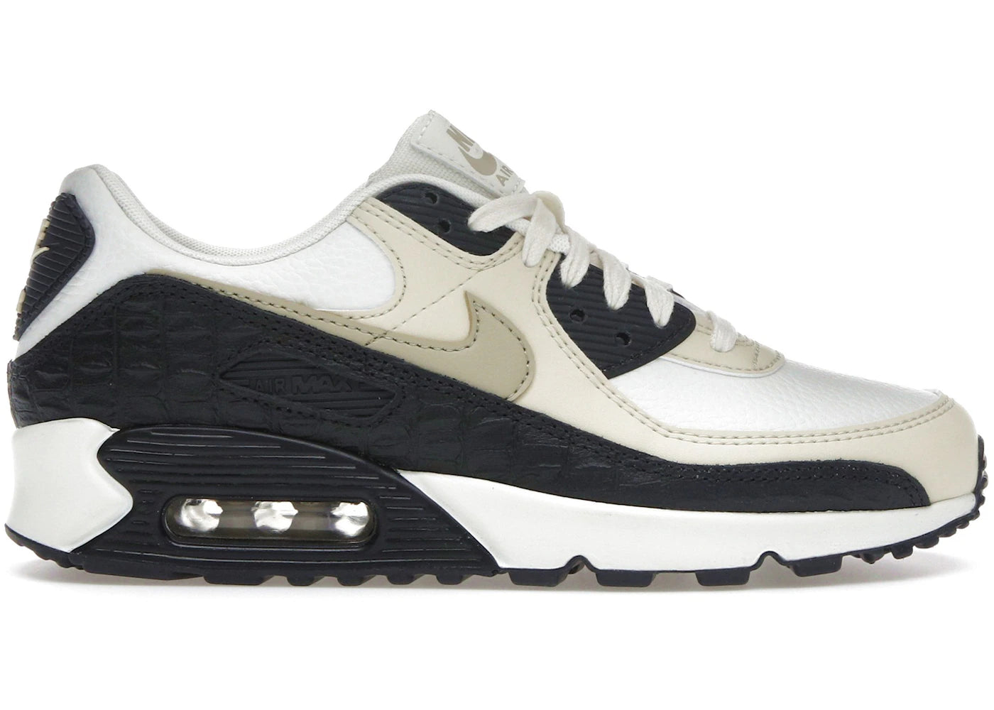Nike Air Max 90 Sail Black Croc (Women's)