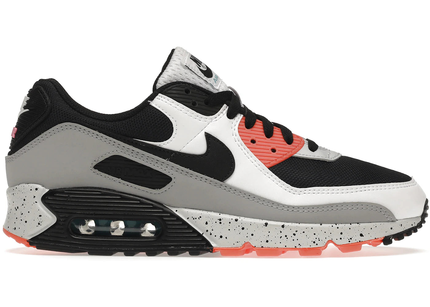 Nike Air Max 90 White Orange Black