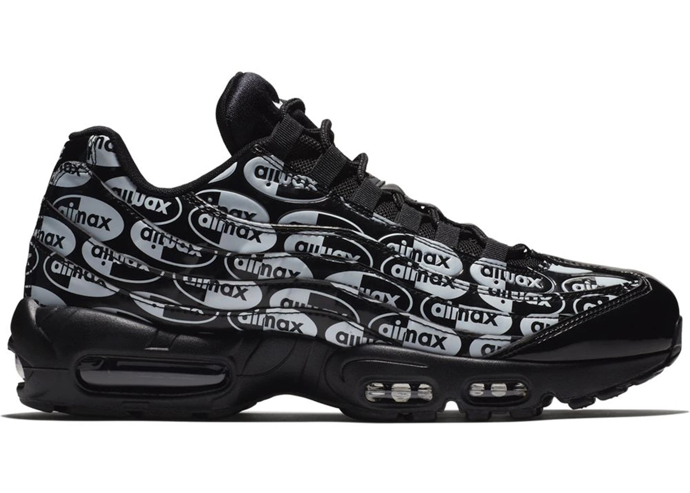 Nike Air Max 95 All-Over Print Black White