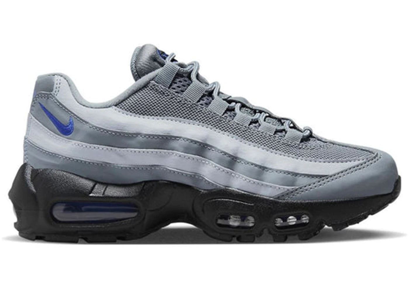 Nike Air Max 95 Grey Black Blue (GS)