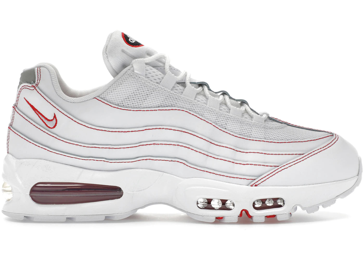 Nike Air Max 95 OG Big Bubble White University Red