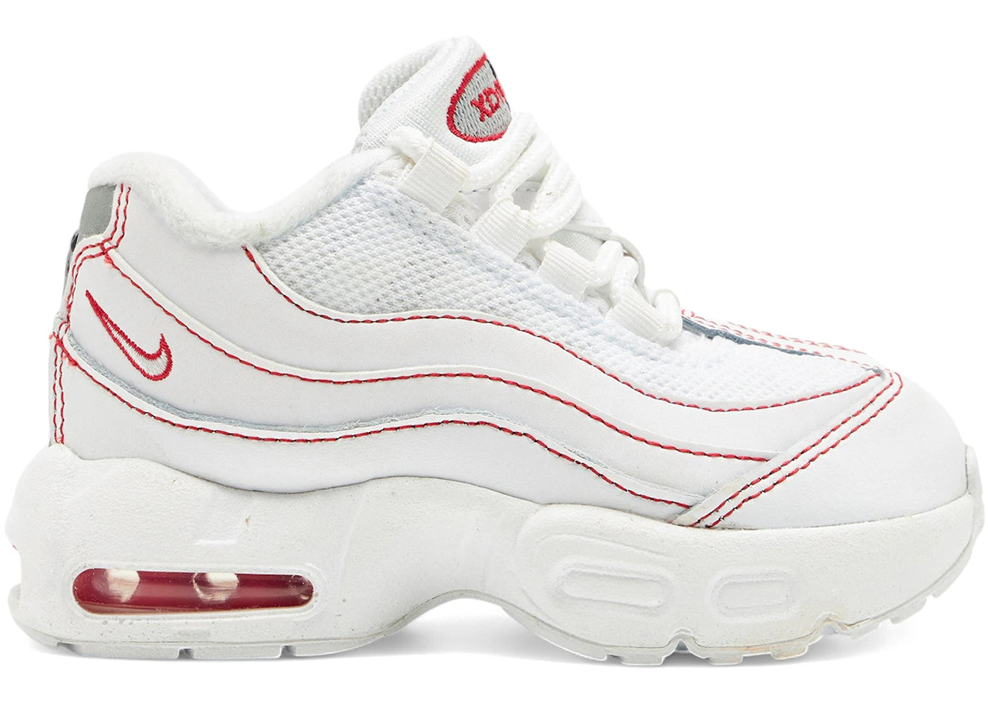 Nike Air Max 95 OG White University Red (TD)