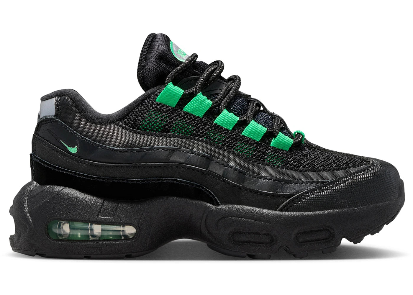 Nike Air Max 95 Recraft Black Pearl Grey Green Shock (PS)
