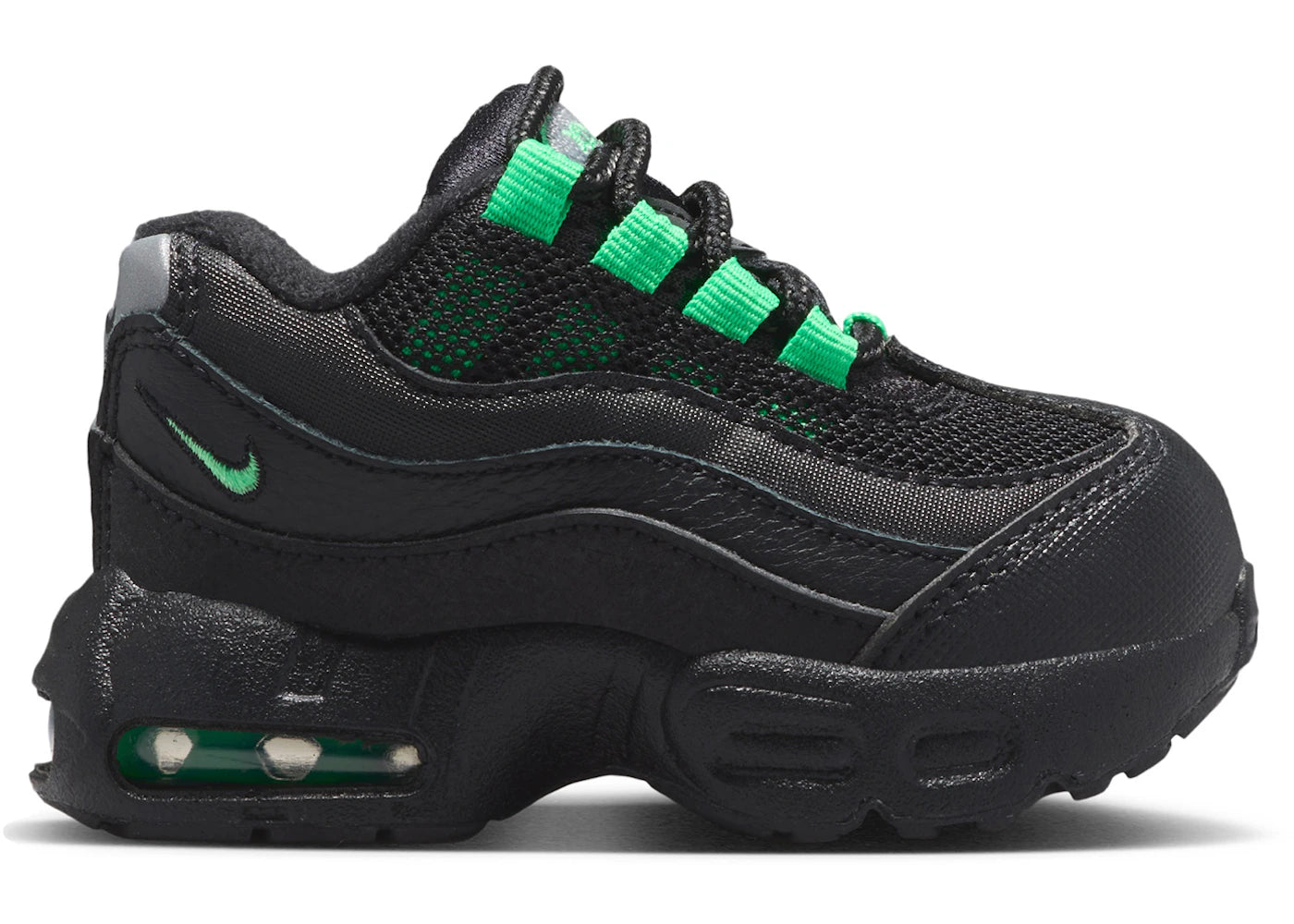 Nike Air Max 95 Recraft Black Pearl Grey Green Shock (TD)