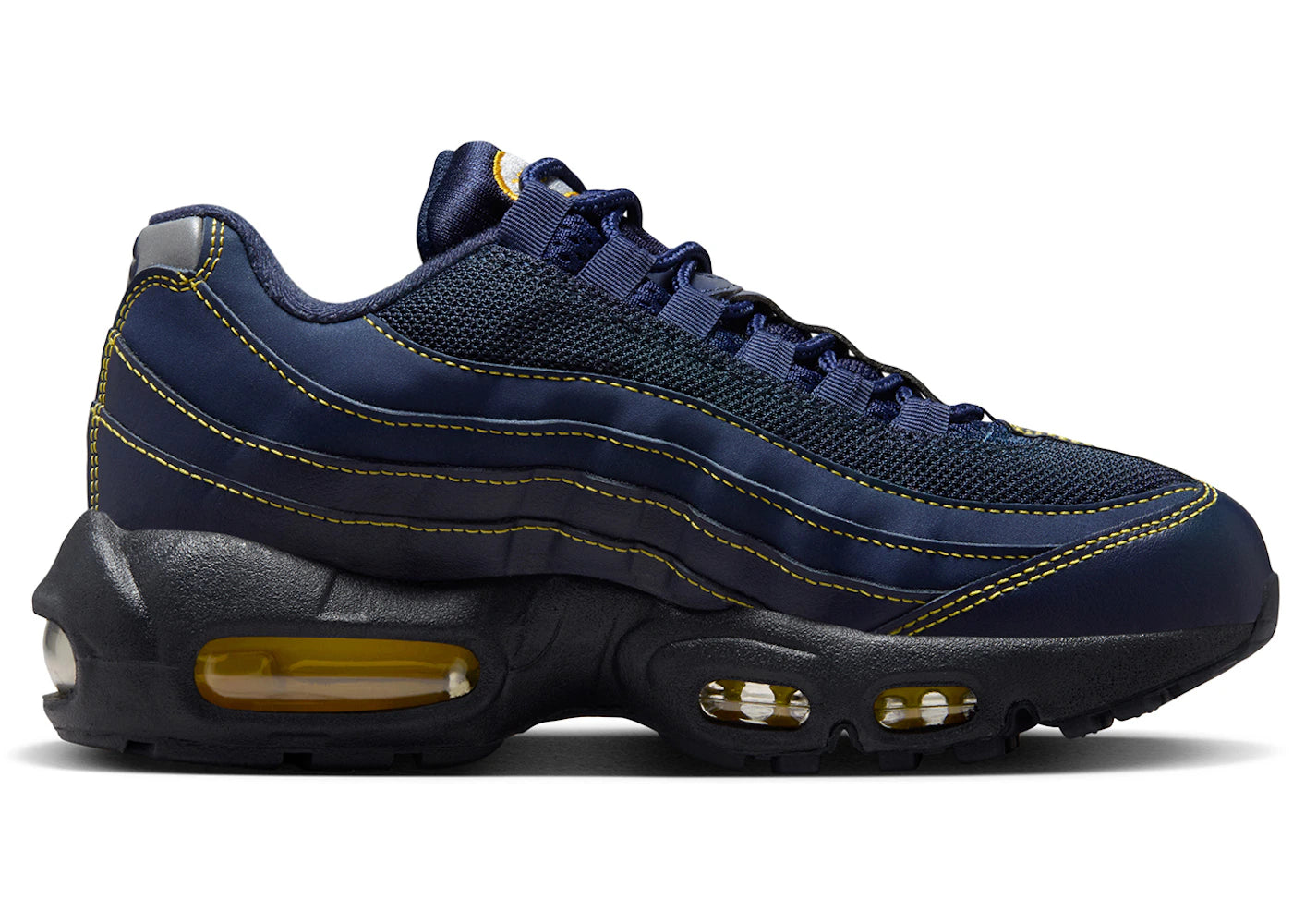 Nike Air Max 95 Recraft Obsidian Varsity Maize Wolf Grey (GS)