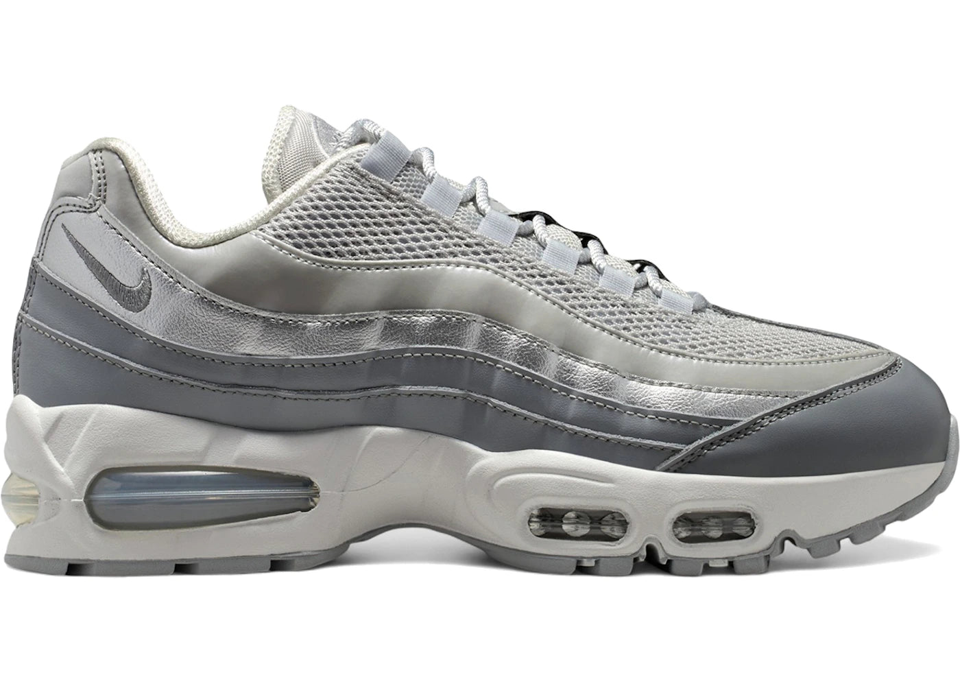 Nike Air Max 95 SE Big Bubble Grey Fog Silver (Women's)