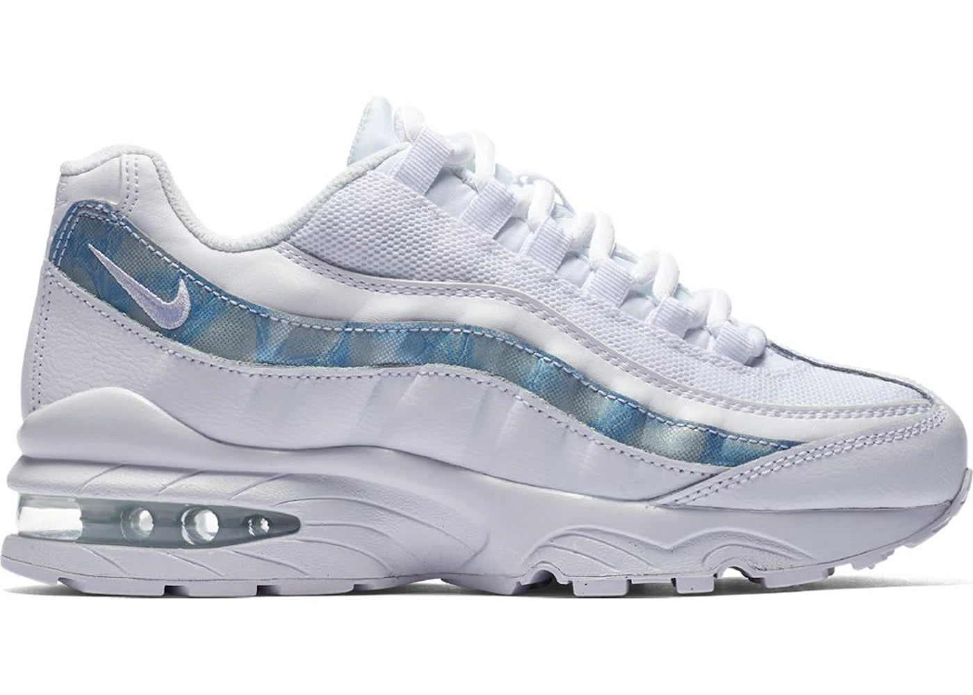 Nike Air Max 95 White Cobalt Pulse (GS)