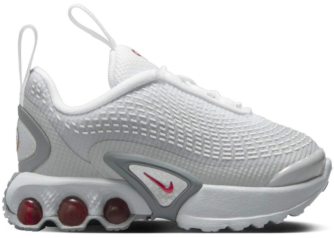 Nike Air Max Dn SE Light Smoke Grey White Smoke Grey University Red (I)