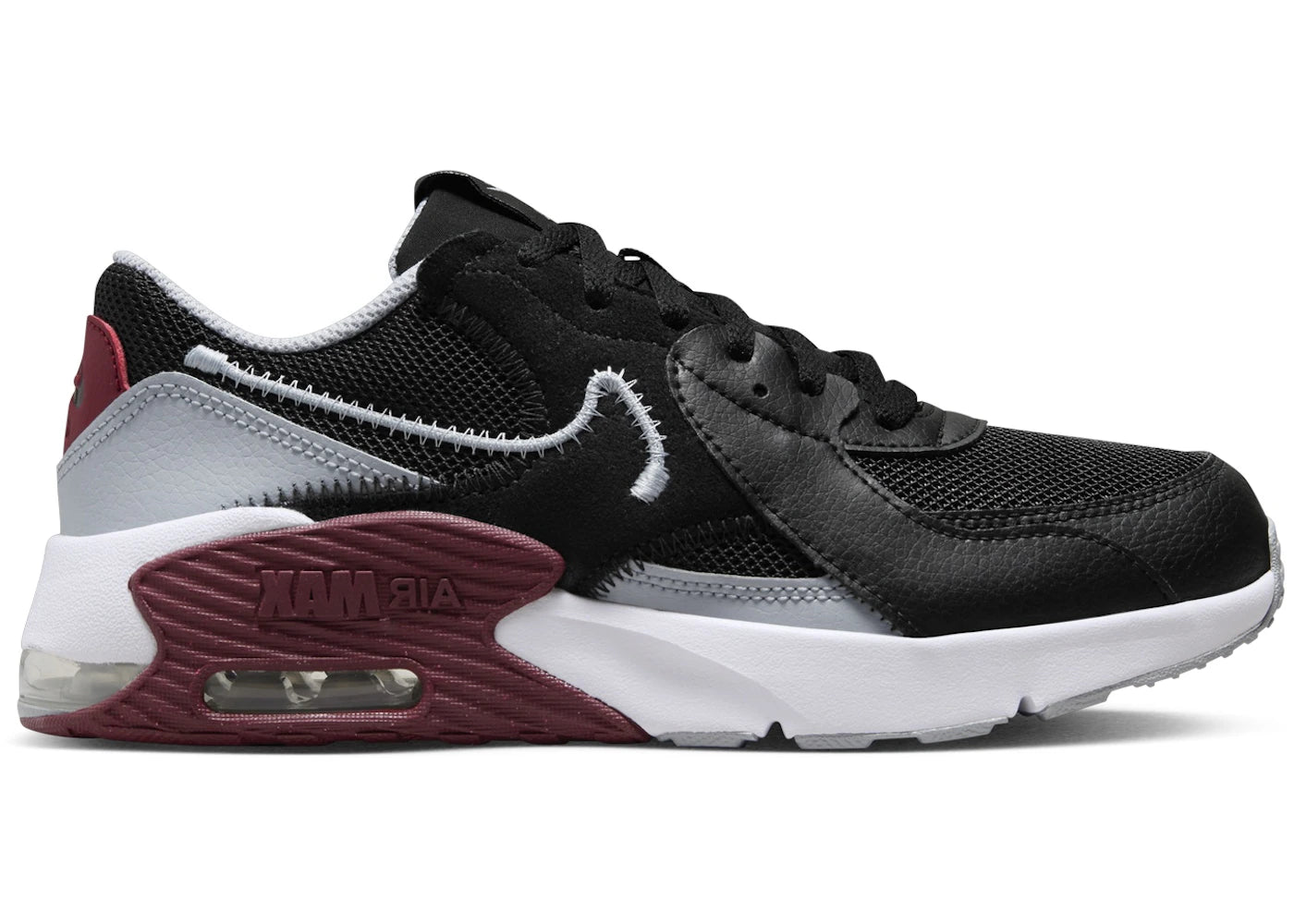 Nike Air Max Excee Black Team Red White Wolf Grey (GS)