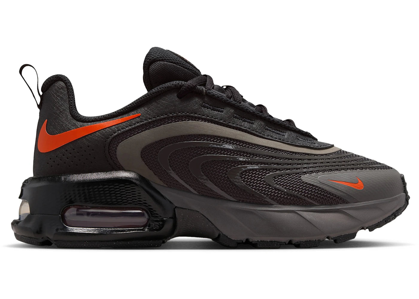 Nike Air Max Fire Medium Ash Black Orange (GS)