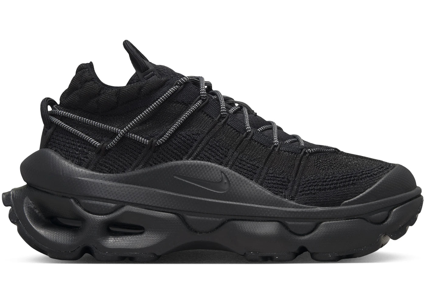 Nike Air Max Flyknit Venture Black Metallic Silver (Women's)