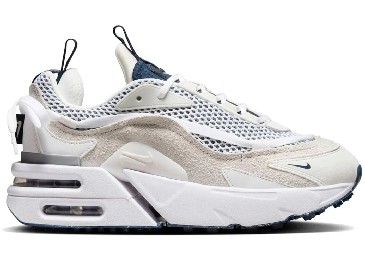 Nike Air Max Furyosa White Light Bone Armory Navy (Women's)
