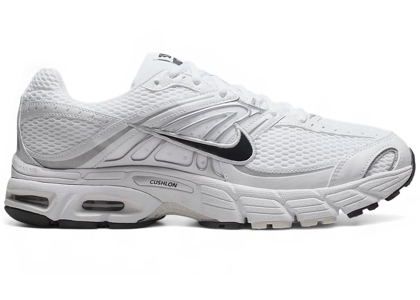 Nike Air Max Moto 2K White Metallic Silver Black