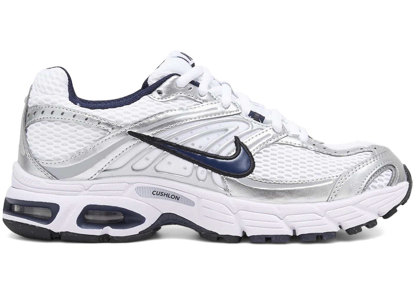 Nike Air Max Moto 2K White Navy Metallic Silver (Women's)