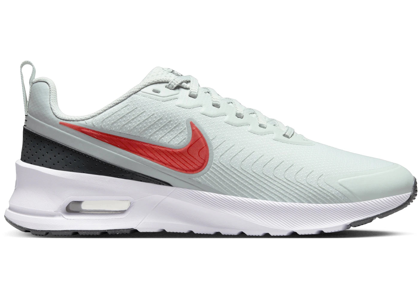 Nike Air Max Nuaxis Light Silver Light Pumice White Picante Red