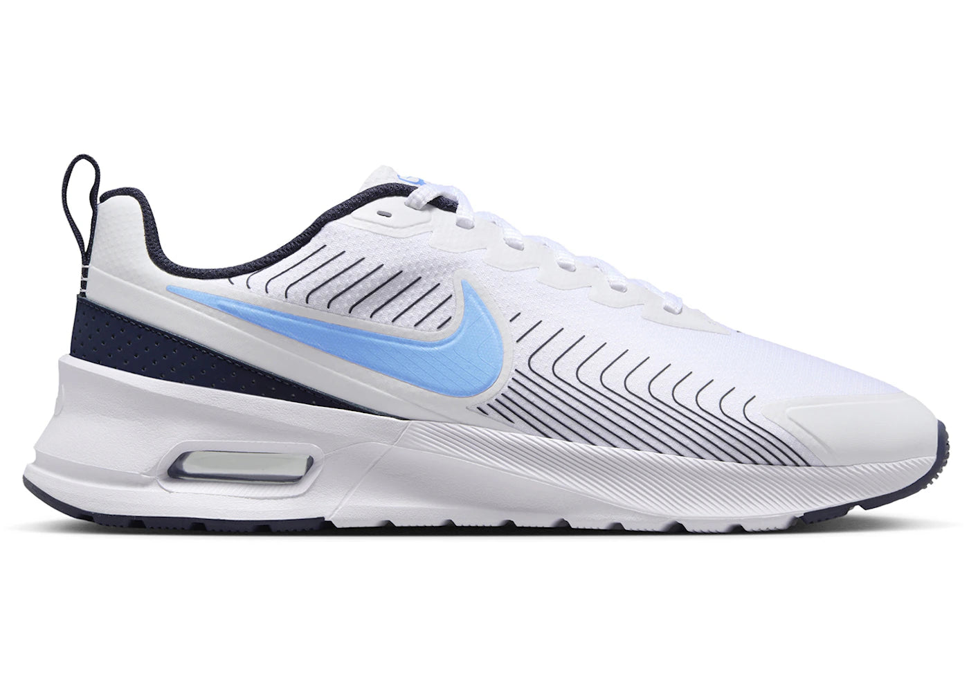 Nike Air Max Nuaxis White Obsidian University Blue
