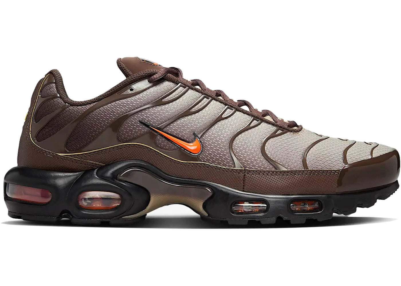 Nike Air Max Plus Baroque Brown Safety Orange