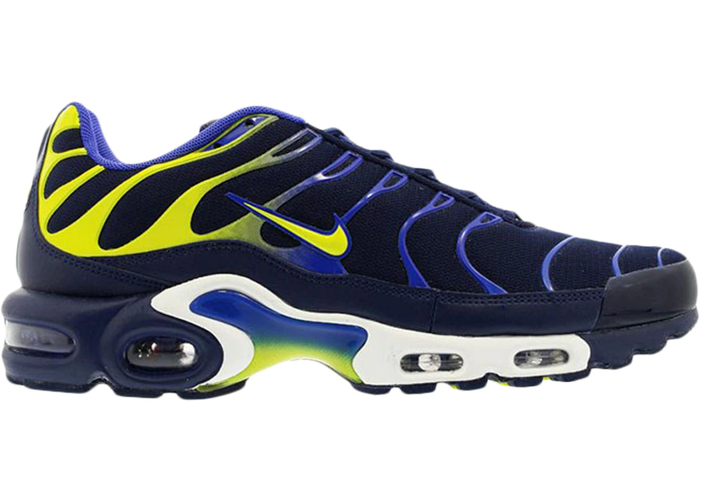 Nike Air Max Plus Binary Blue Electric Lime